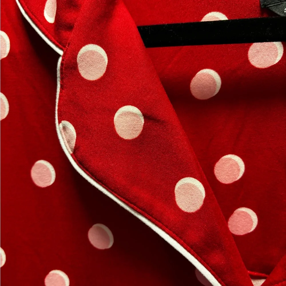 Kate Spade Red Polka Dot Pajama Set - Picture 7 of 7
